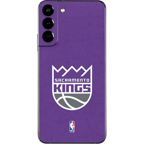 NBA Sacramento Kings Distressed Galaxy S22 Plus Skin